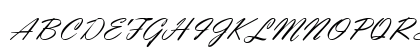 OrionScript Regular Uppercase Preview