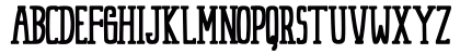 HarjunA Regular Uppercase Preview