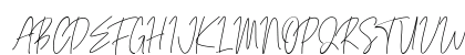 Parachute Signature Regular Uppercase Preview