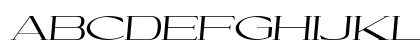 Cellofy Med ExtExp Ita Italic Uppercase Preview