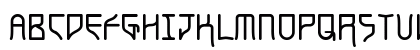 Koto RegularE Uppercase Preview