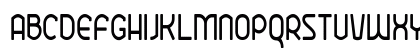 Ekela Round Condensed Uppercase Preview