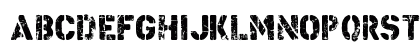 Checkpoint Charlie Regular Uppercase Preview
