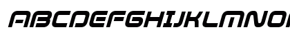 Evolver Italic Uppercase Preview