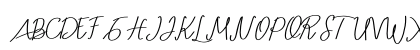 Zumattan Regular Uppercase Preview