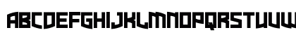 Dire Gramme Regular Uppercase Preview