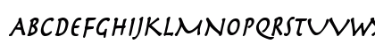 MythologyCondensed BoldItalic Uppercase Preview