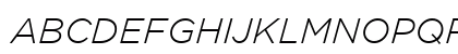 Gotham Light Italic Preview