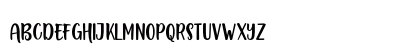 Boustown Sans Regular Uppercase Preview