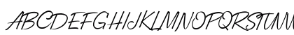 Millania Regular Uppercase Preview