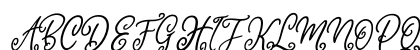 Haymie Regular Uppercase Preview