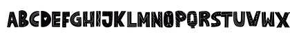 PARTY SIZE Regular Uppercase Preview