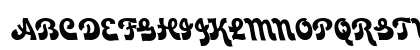 Zorba Regular Uppercase Preview