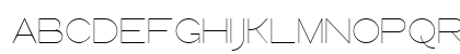 Queental Light Uppercase Preview