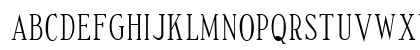 Behrens Classic Condensed Handset Roman Regular Preview