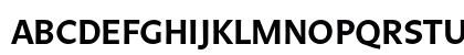 Legato Semi Bold Uppercase Preview