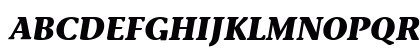 StoneInfOSITC Bold Italic Uppercase Preview