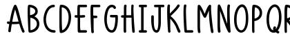 Chocolatte Regular Uppercase Preview