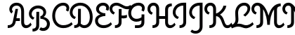 Personalitype Demo Regular Regular Uppercase Preview