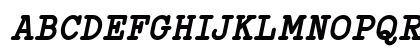 Typo Writer Demo Bold Italic Uppercase Preview