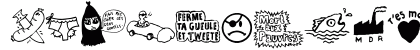 WC Schlaasss normal Uppercase Preview
