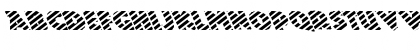 FZ JAZZY 24 STRIPED LEFTY Normal Font