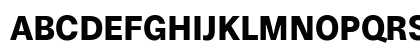 Boring Sans A Trial Bold Uppercase Preview