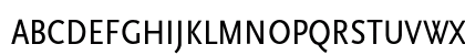Scala Sans Regular Cn Uppercase Preview