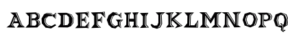 Brainhead Regular Uppercase Preview