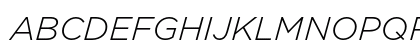 Gotham Italic Preview