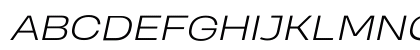 Heading Pro Wide Trial Light Italic Preview