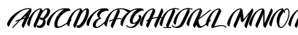 Coldcoast Regular Uppercase Preview