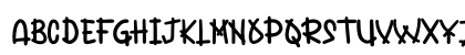 Dino Time Regular Uppercase Preview