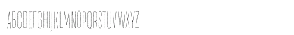 TT Directors DEMO Thin Rough Regular Uppercase Preview