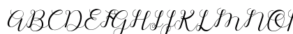 Dyana Regular Uppercase Preview