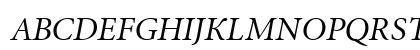 Miniature Italic Preview