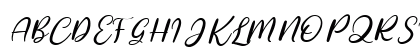 Just Dream Regular Uppercase Preview