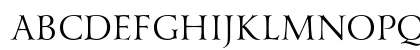 YanaR Regular Uppercase Preview