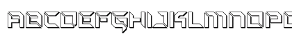 Zero Prime 3D Regular Uppercase Preview