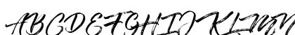 Angelow Regular Uppercase Preview