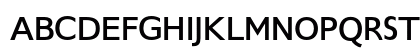 Gillius ADF No2 Bold Uppercase Preview