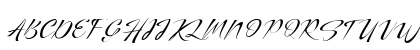 Herdrey Regular Uppercase Preview