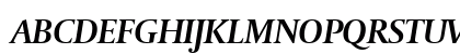 Paradox Dtl St Bold Italic Regular Uppercase Preview