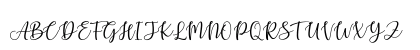 Hello Grizelle Regular Uppercase Preview