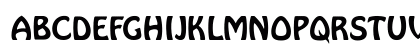 HarlequinFLF Regular Uppercase Preview