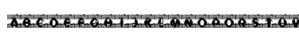 ZaftigOne Regular Uppercase Preview