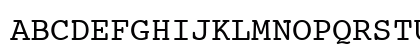 00809 Regular Uppercase Preview