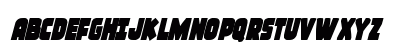 Frost Giant Condensed Italic Condensed Italic Uppercase Preview