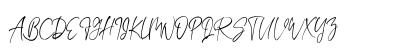 Hudzaifah Signature Regular Uppercase Preview