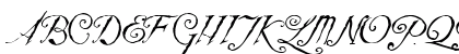 Zothique Regular Uppercase Preview